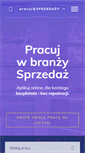 Mobile Screenshot of pracujwsprzedazy.pl